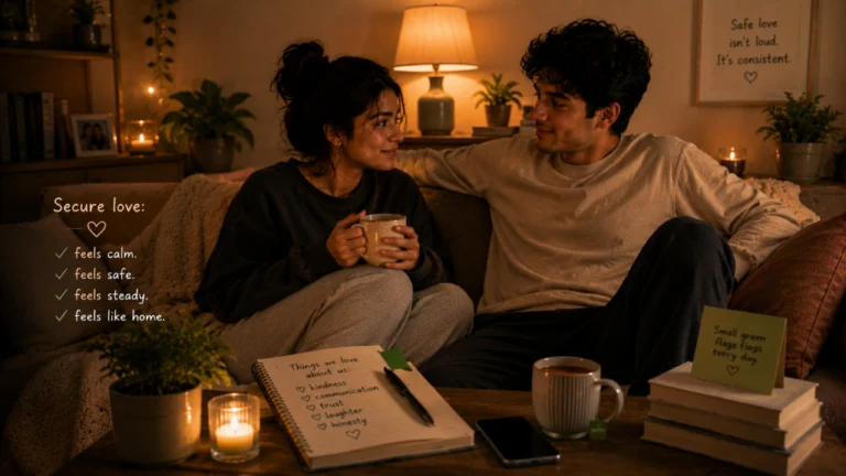 secure love in a relationship