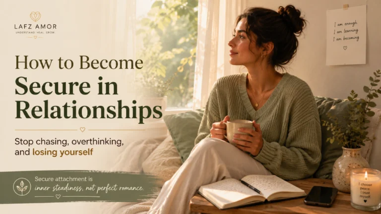 how to become secure in relationships