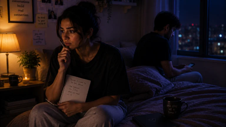 how to talk about feeling disconnected in a relationship